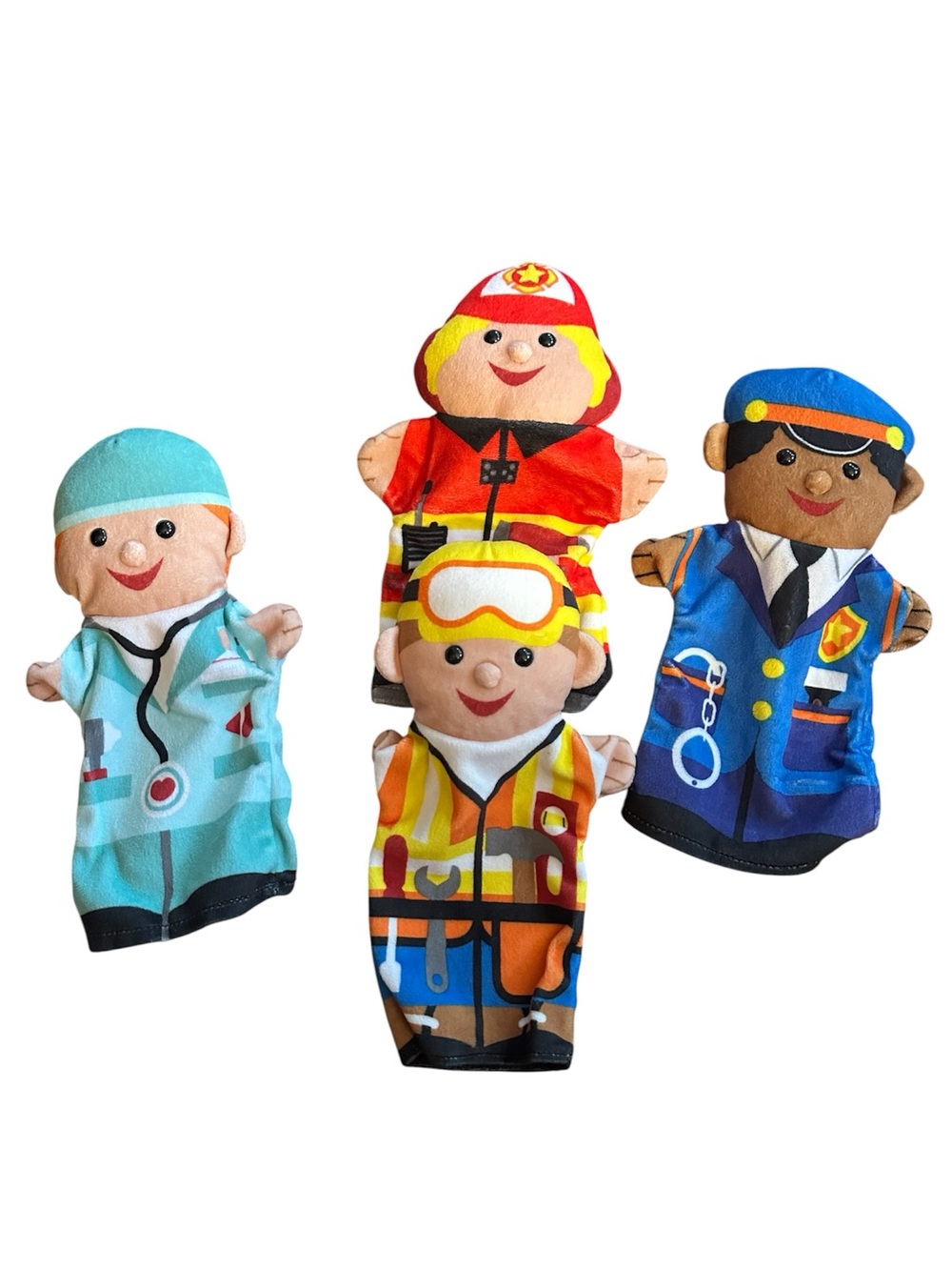 Melissa and Doug Hand Puppets excellent